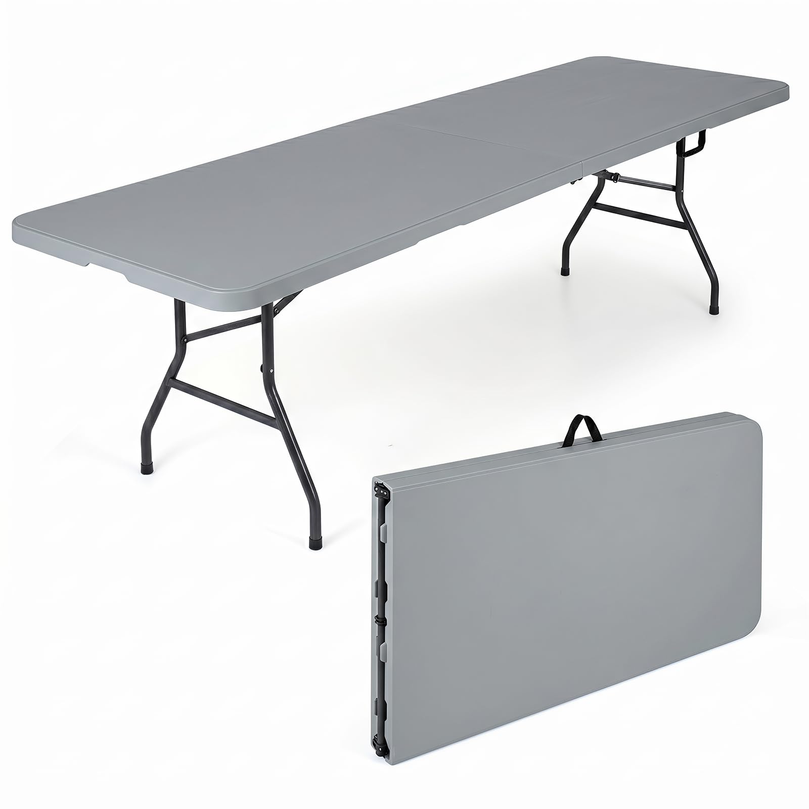 Amazon.com : Goplus 8ft Plastic Folding Table, 350 LBS Outdoor